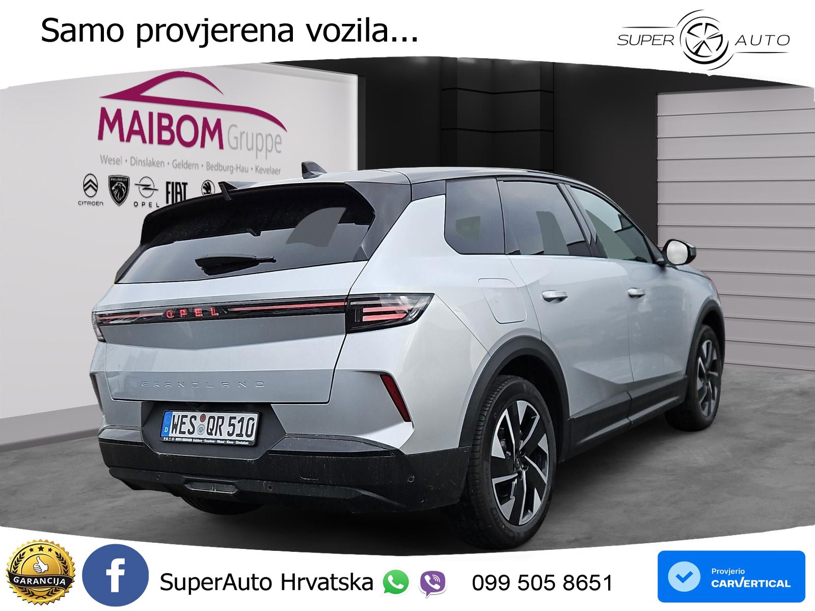 Opel Grandland 1.2 Turbo (136 KS)  e-DCT LED+GR SJED+ACC