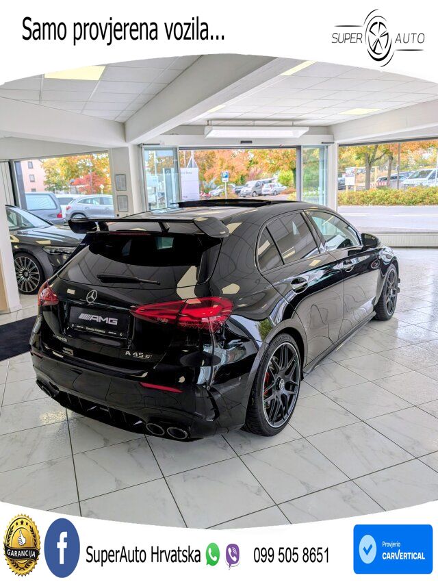 Mercedes-Benz AMG A 45 S 4MATIC+ AMG SPEEDSHIFT DCT 8G ACC+HEAD+GR SJED+360+PANO