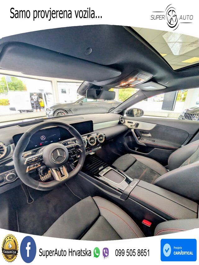 Mercedes-Benz AMG A 45 S 4MATIC+ AMG SPEEDSHIFT DCT 8G ACC+HEAD+GR SJED+360+PANO