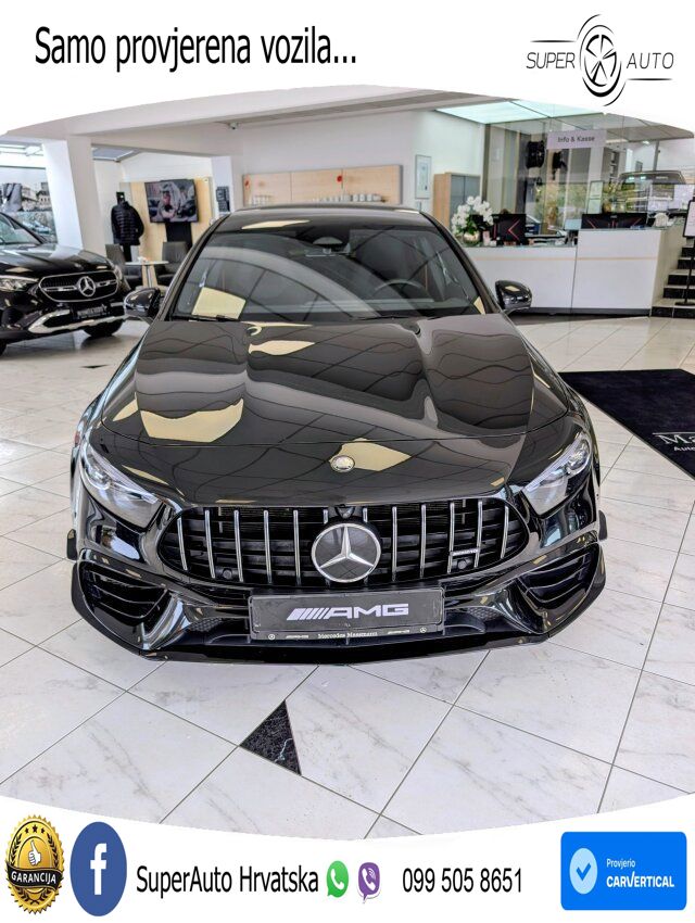 Mercedes-Benz AMG A 45 S 4MATIC+ AMG SPEEDSHIFT DCT 8G ACC+HEAD+GR SJED+360+PANO