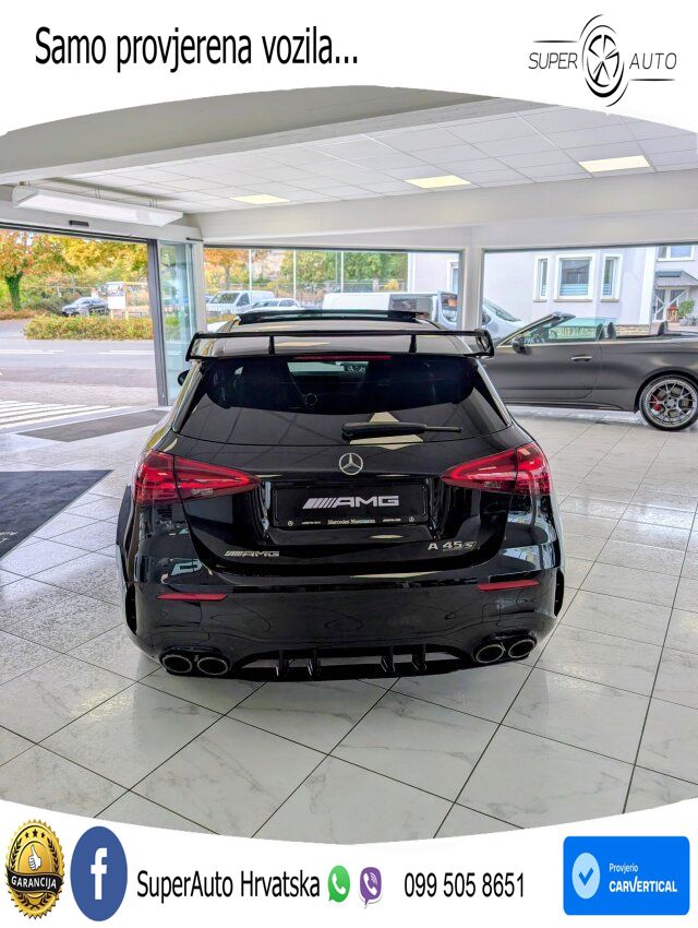 Mercedes-Benz AMG A 45 S 4MATIC+ AMG SPEEDSHIFT DCT 8G ACC+HEAD+GR SJED+360+PANO