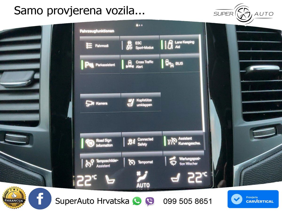 Volvo XC90 2.0 B5 Diesel AWD Automatic LED+GR SJED+ACC