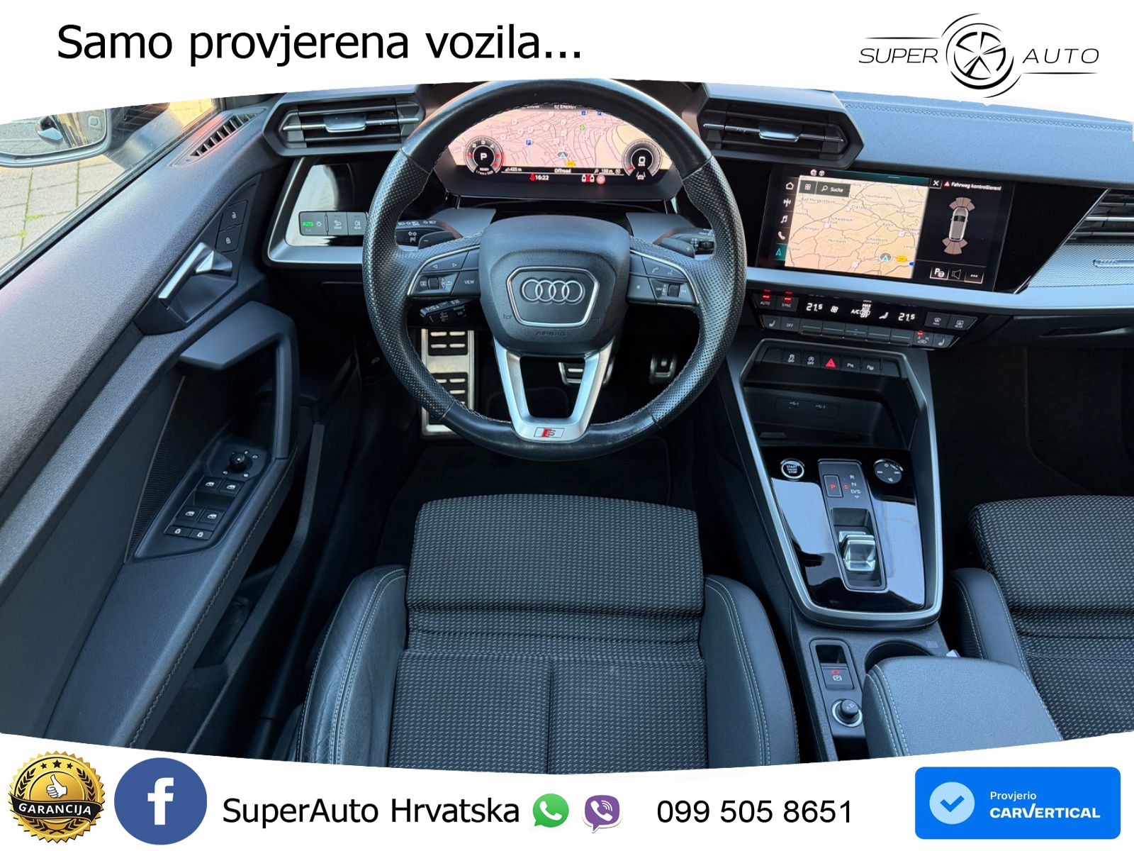 Audi A3 35 TDI (150 KS) S tronic S line LED+GR SJED+ACC