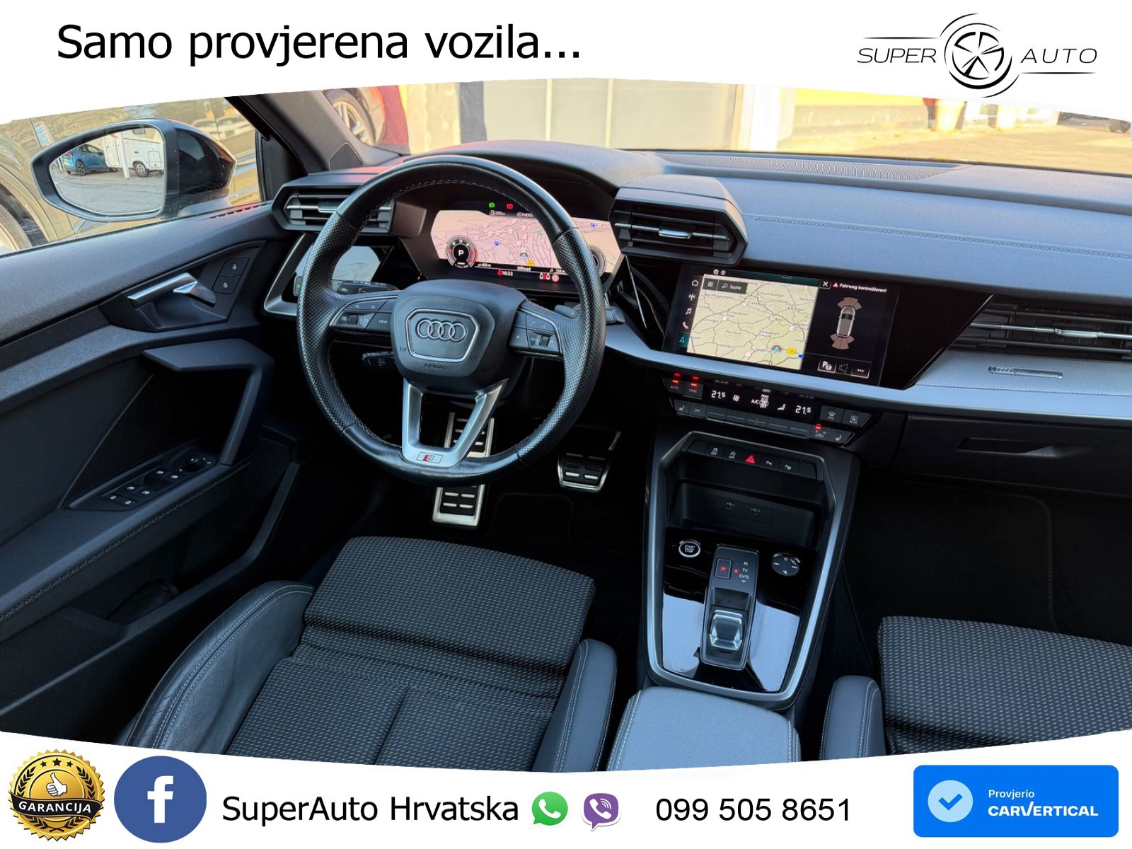 Audi A3 35 TDI (150 KS) S tronic S line LED+GR SJED+ACC