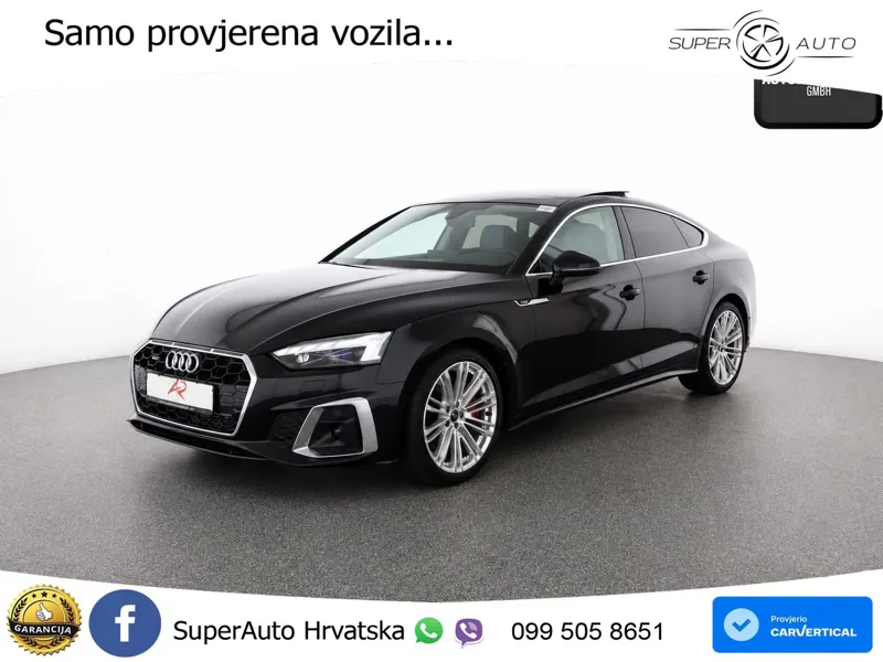 Audi A5 Sportback 45 TFSI (265 KS) quattro S tronic S line