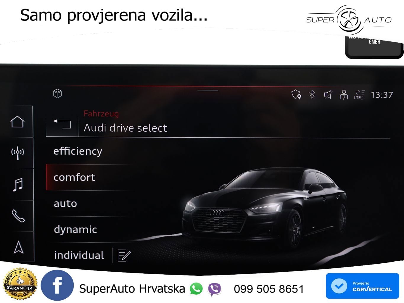 Audi A5 Sportback 45 TFSI (265 KS) quattro S tronic S line