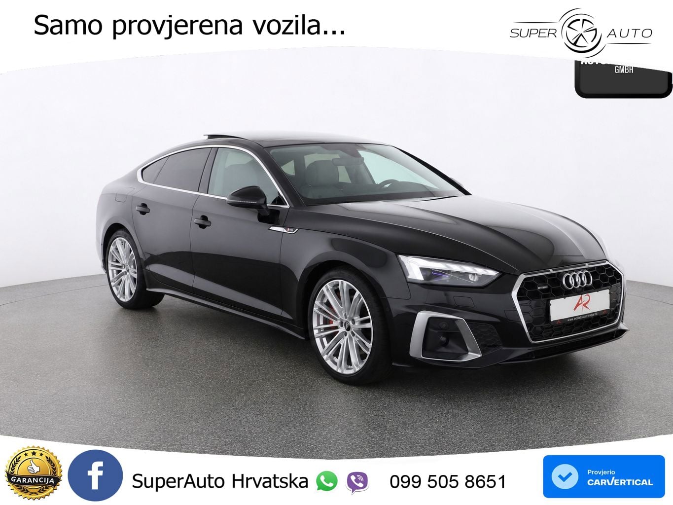 Audi A5 Sportback 45 TFSI (265 KS) quattro S tronic S line