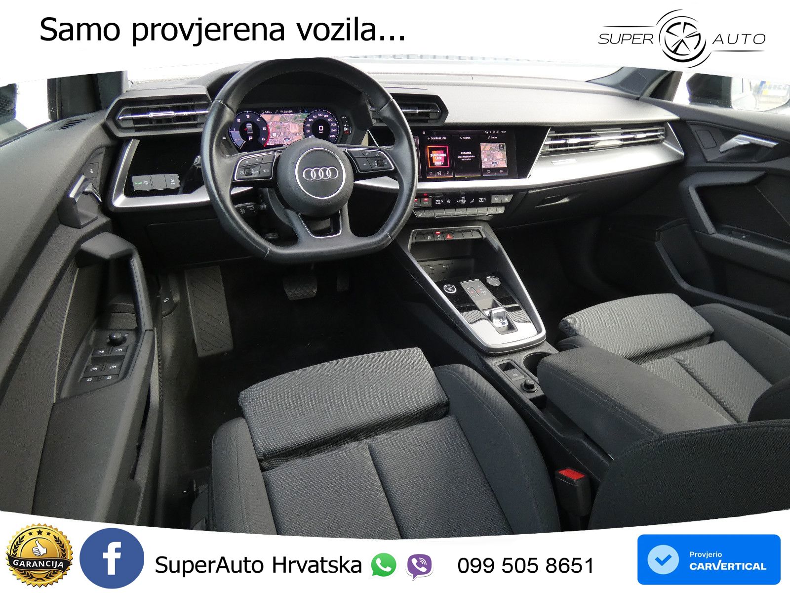 Audi A3 Limuzina 35 TDI (150 KS) S tronic advanced LED+GR SJED+ACC