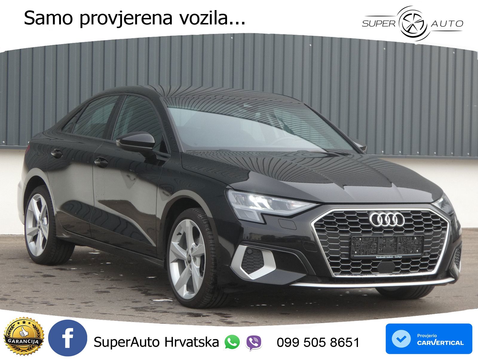 Audi A3 Limuzina 35 TDI (150 KS) S tronic advanced LED+GR SJED+ACC