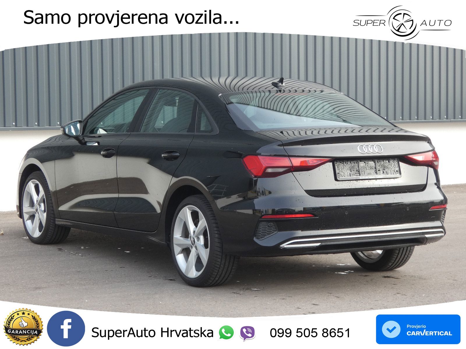 Audi A3 Limuzina 35 TDI (150 KS) S tronic advanced LED+GR SJED+ACC