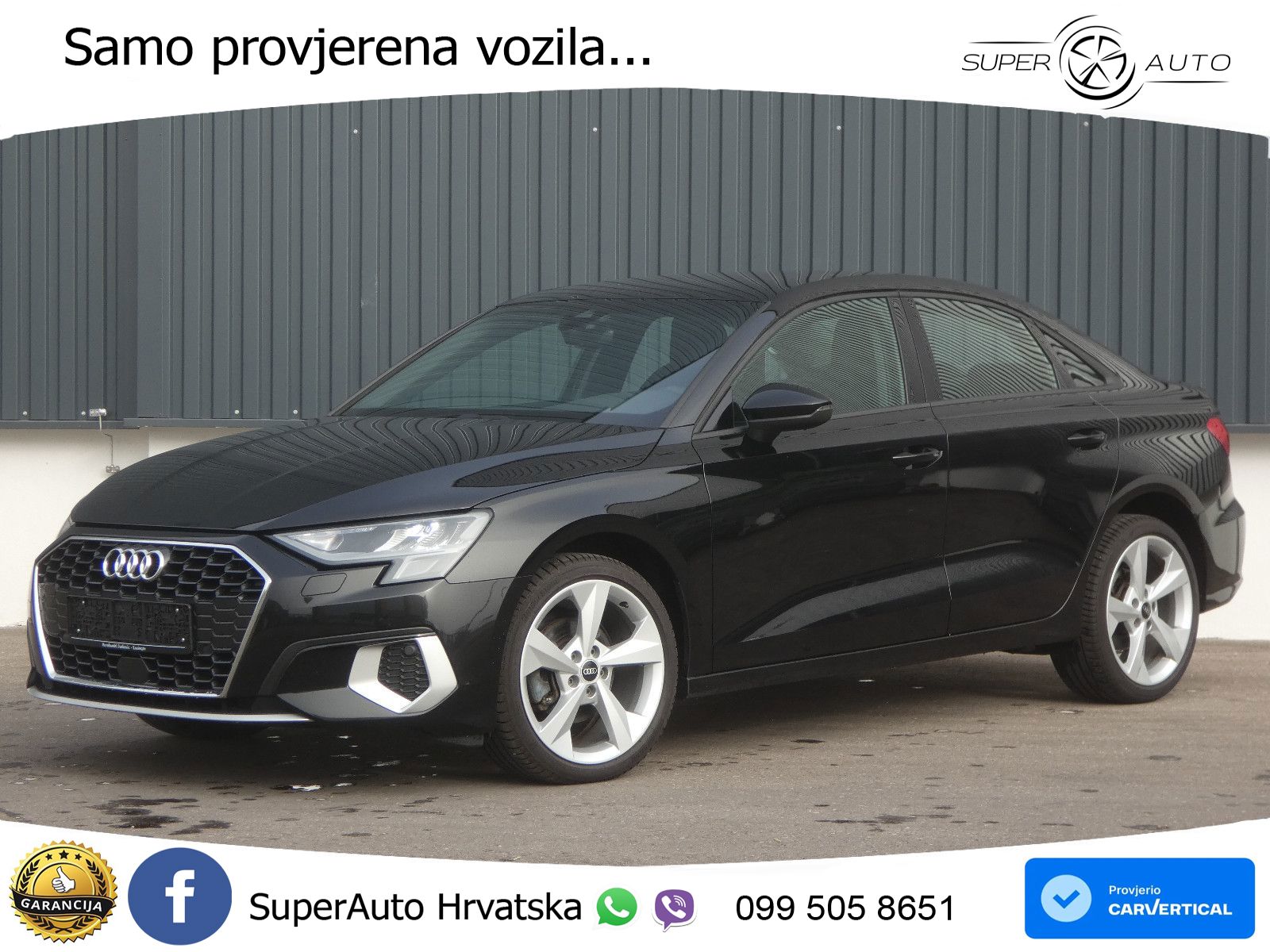 Audi A3 Limuzina 35 TDI (150 KS) S tronic advanced LED+GR SJED+ACC