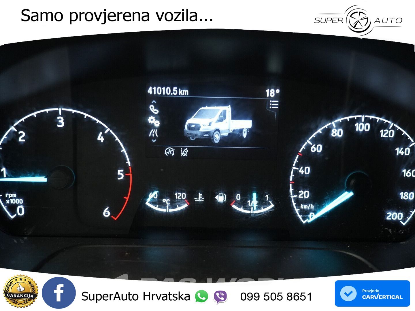 Ford Transit 165pk Kipper Dubbellucht 3,5t Trekhaak A 165 KS