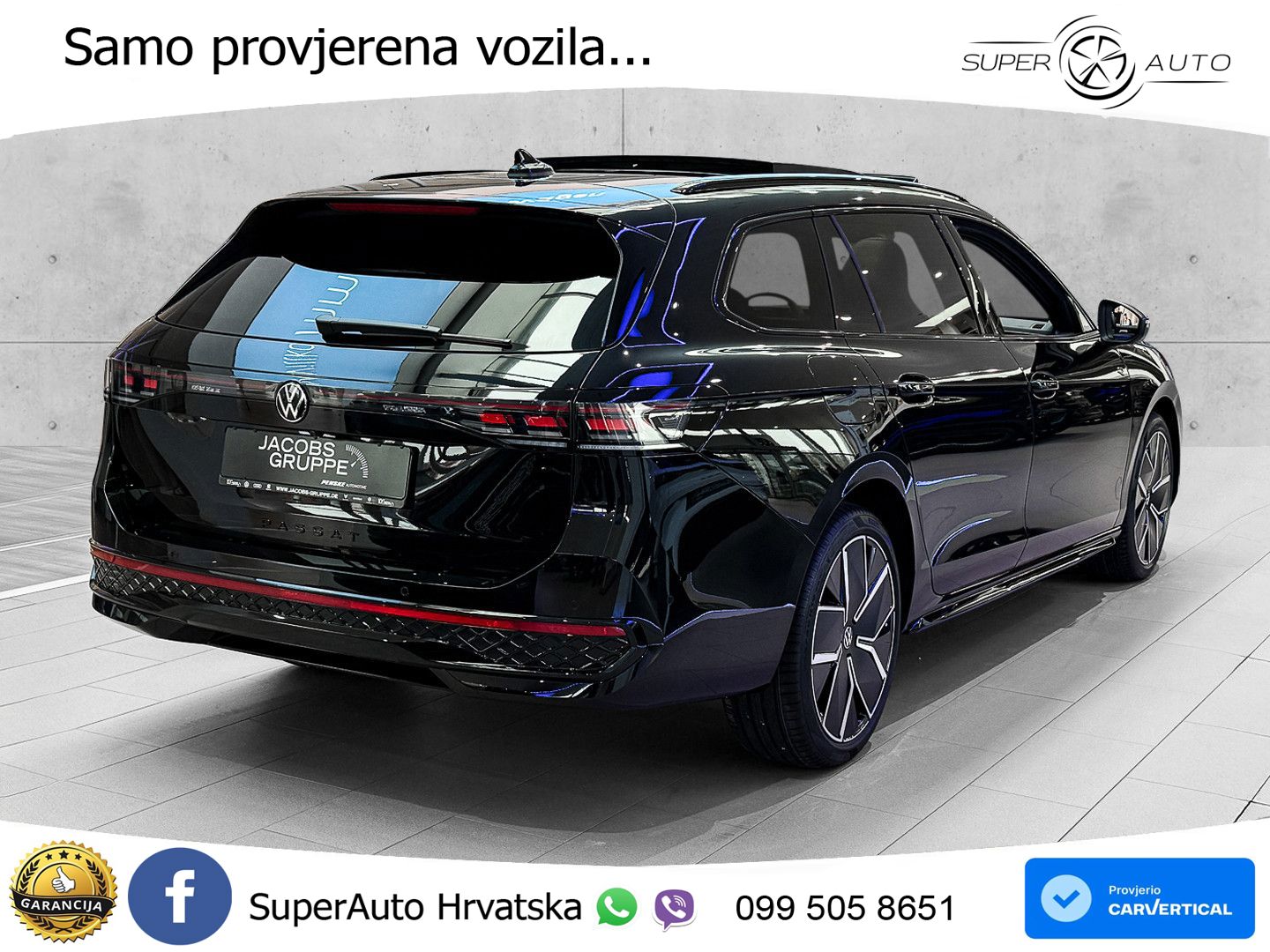 Volkswagen Passat Variant 1.5 TSI (272 KS) eHybrid DSG R-Line LED+GR SJED+ACC
