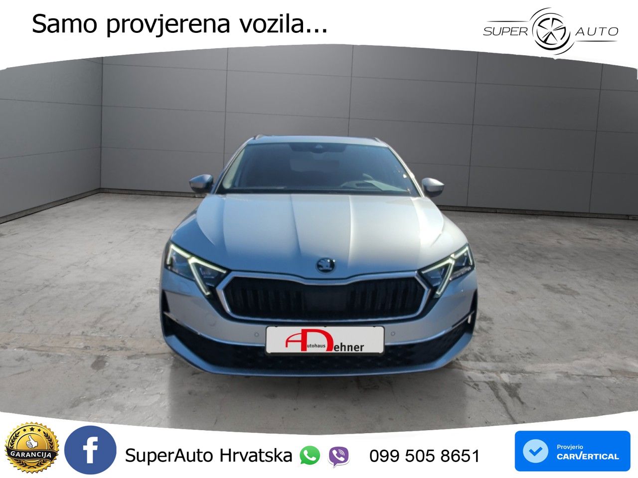Škoda Octavia Combi 2.0 TDI (150 KS) DSG LED+GR SJED+ACC