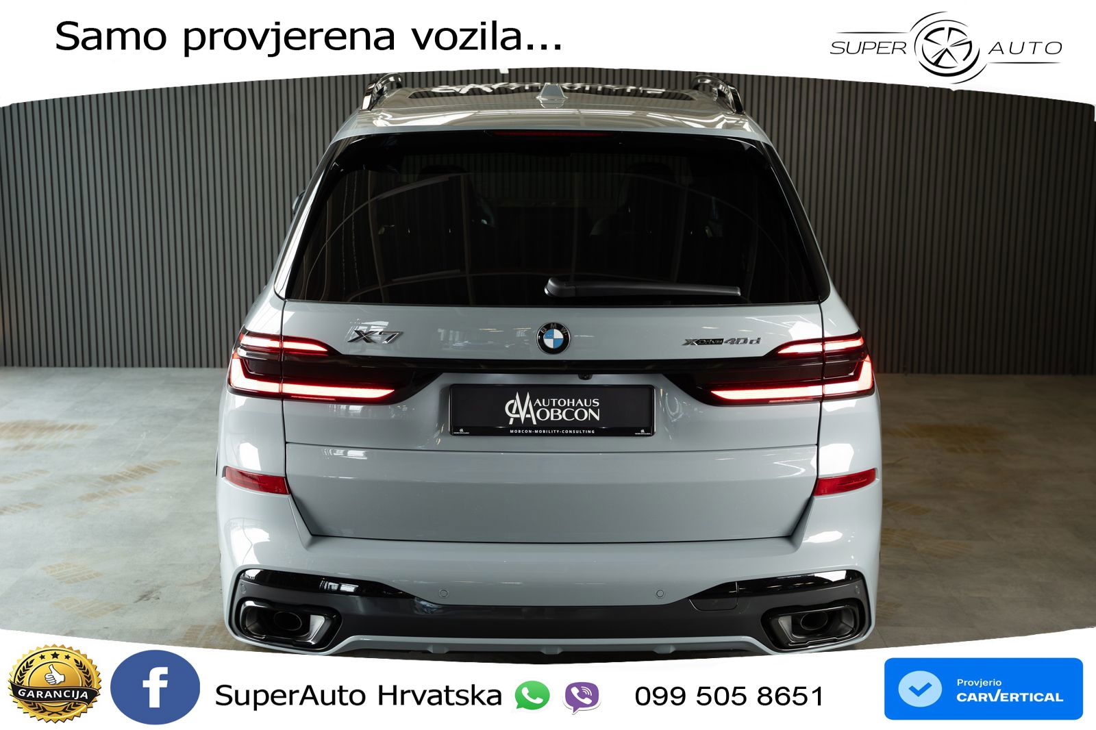BMW X7 40d (352 KS) xDrive Steptronic LED+GR SJED+ACC