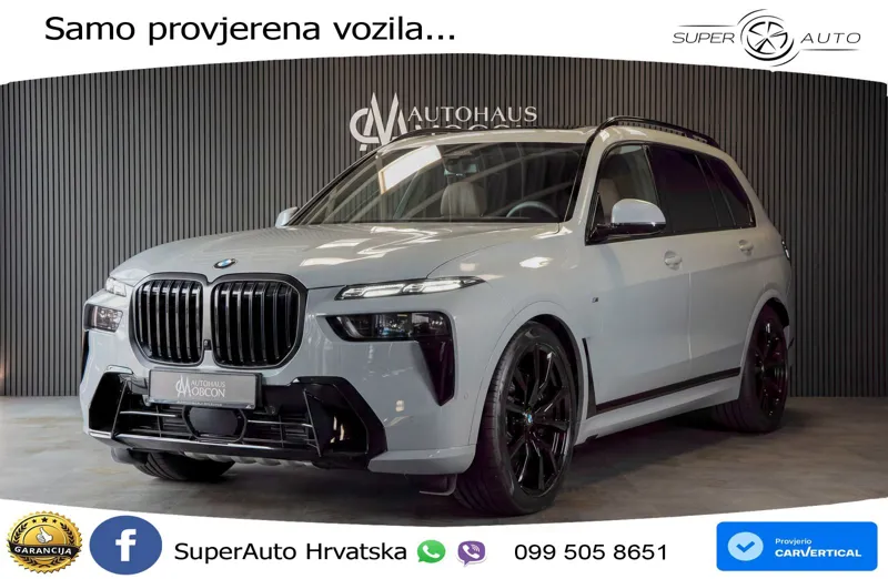 BMW X7 40d (352 KS) xDrive Steptronic LED+GR SJED+ACC