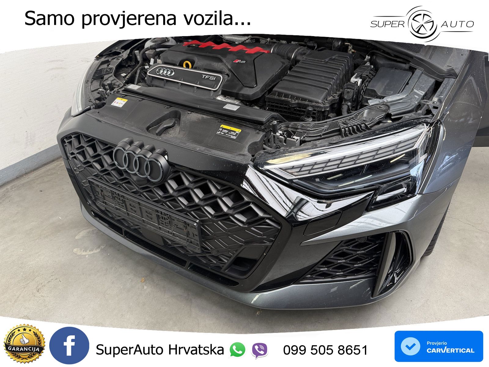 Audi RS3 Sedan 2.5 TFSI (400 KS) quattro S tronic