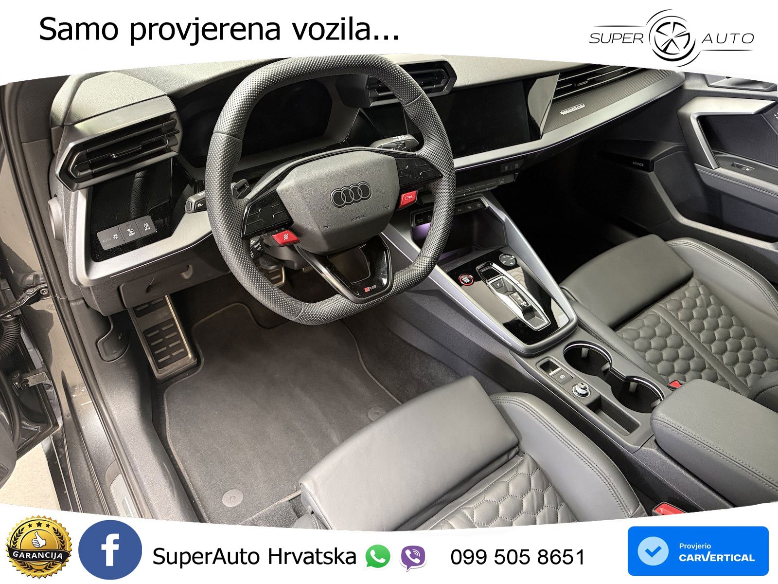 Audi RS3 Sedan 2.5 TFSI (400 KS) quattro S tronic