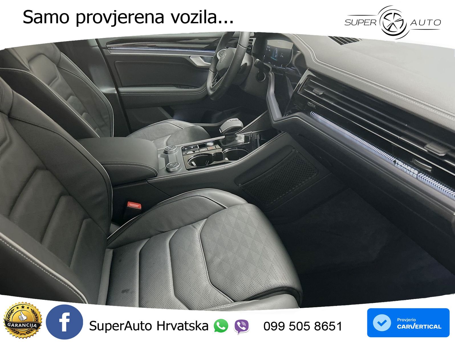 Volkswagen Touareg 3.0 V6 TDI (286 KS) 4MOTION Tiptronic ZRAČNI+ACC+GR SJED+KAM