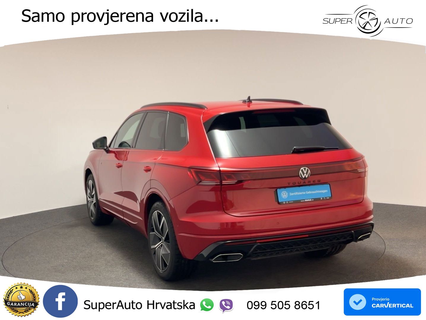 Volkswagen Touareg 3.0 V6 TDI (286 KS) 4MOTION Tiptronic ZRAČNI+ACC+GR SJED+KAM