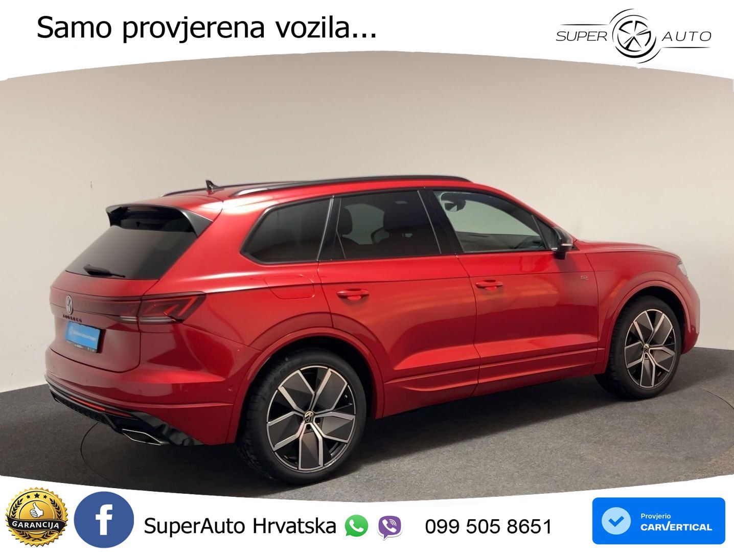 Volkswagen Touareg 3.0 V6 TDI (286 KS) 4MOTION Tiptronic ZRAČNI+ACC+GR SJED+KAM