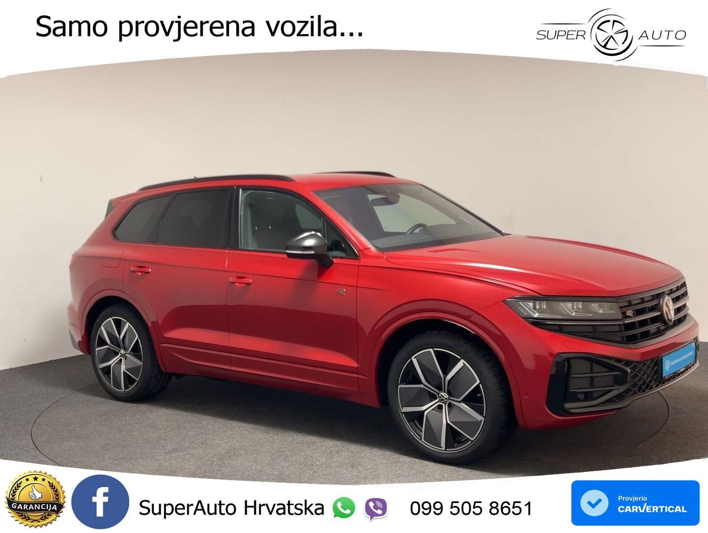 Volkswagen Touareg 3.0 V6 TDI (286 KS) 4MOTION Tiptronic ZRAČNI+ACC+GR SJED+KAM