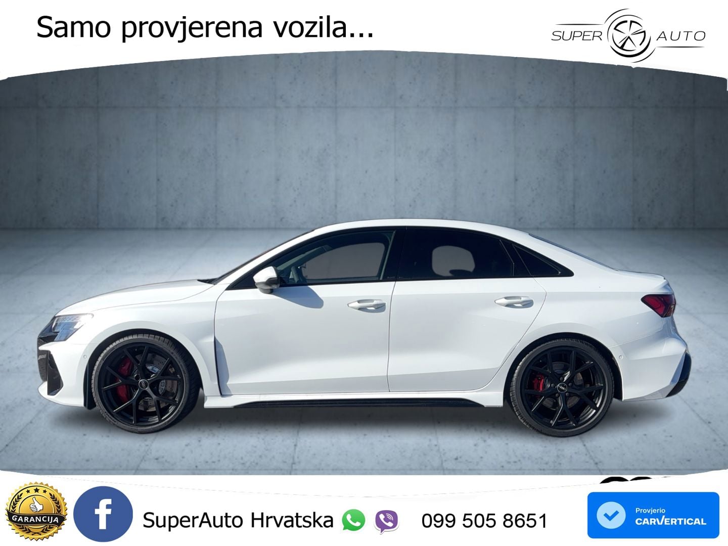 Audi RS3 Sedan 2.5 TFSI (400 KS) quattro S tronic MATRIX+GR SJED+KAM