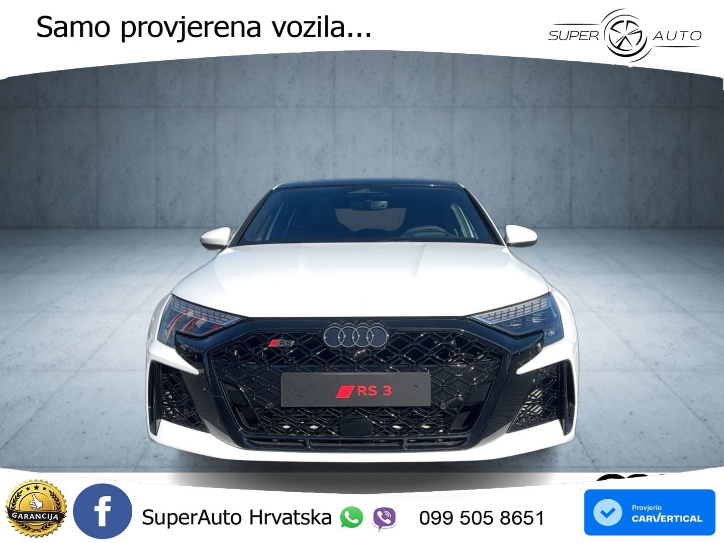 Audi RS3 Sedan 2.5 TFSI (400 KS) quattro S tronic MATRIX+GR SJED+KAM