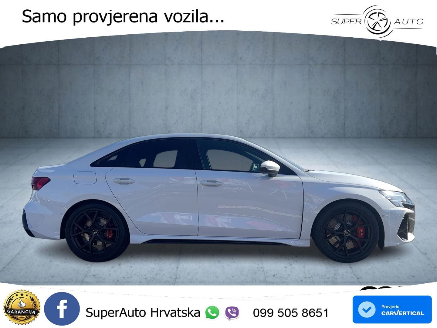 Audi RS3 Sedan 2.5 TFSI (400 KS) quattro S tronic MATRIX+GR SJED+KAM
