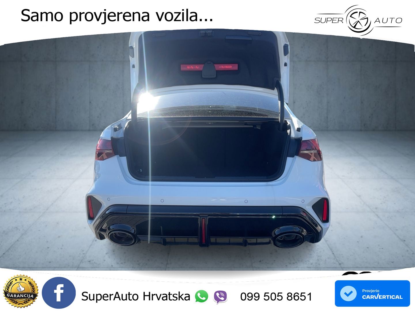 Audi RS3 Sedan 2.5 TFSI (400 KS) quattro S tronic MATRIX+GR SJED+KAM