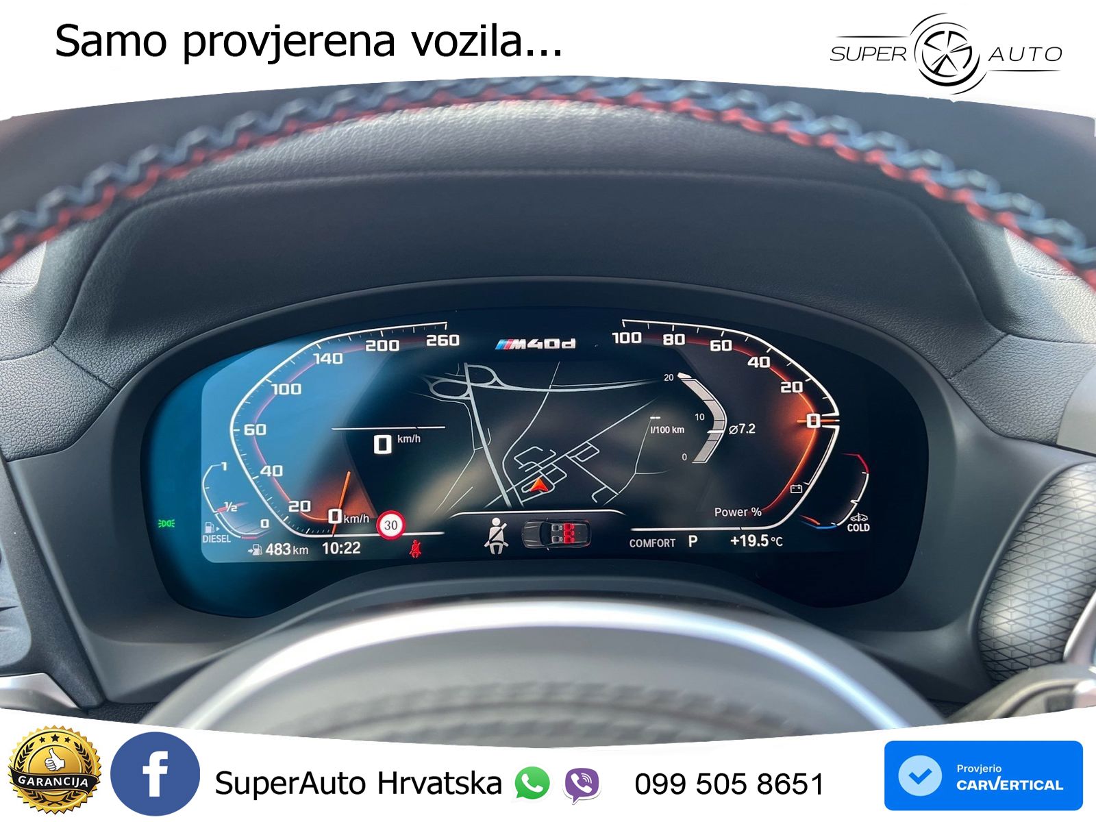 BMW X3 M40d xDrive Steptronic LED+GR SJED+ACC