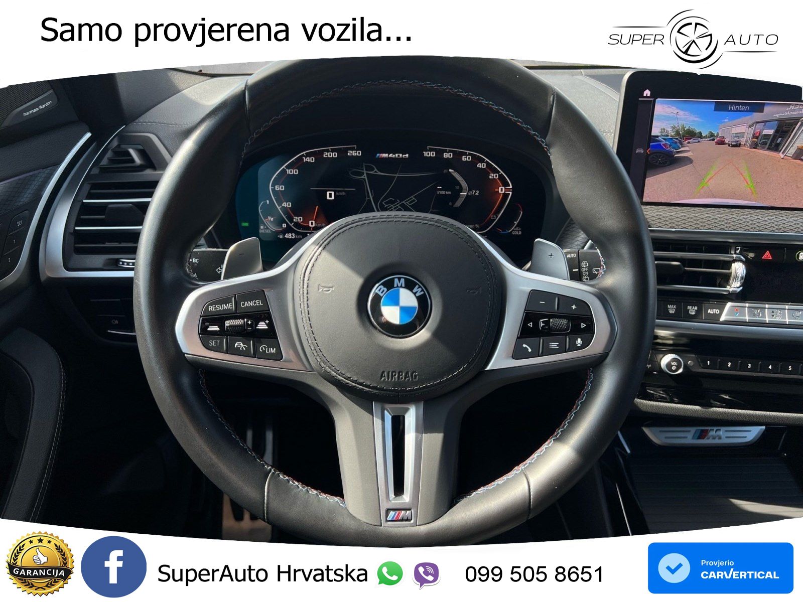 BMW X3 M40d xDrive Steptronic LED+GR SJED+ACC