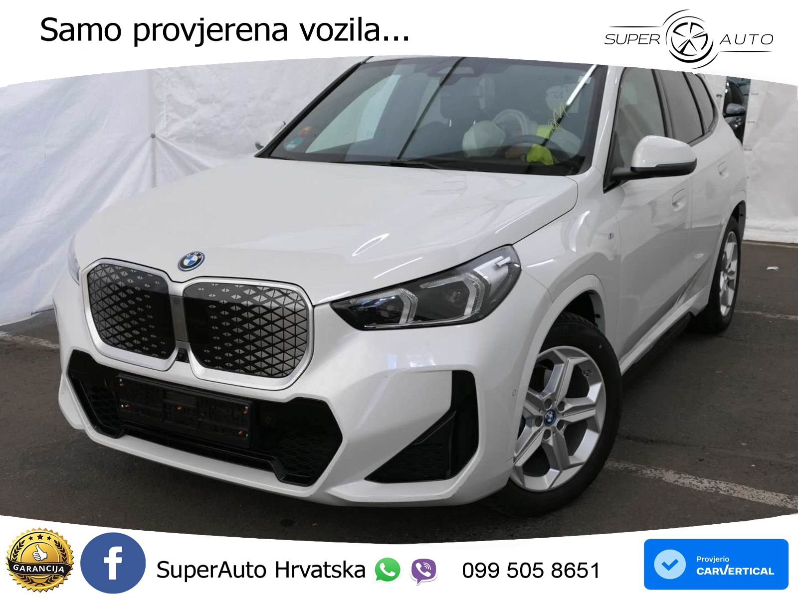 BMW iX1 66.5 kWh (204 KS) eDrive20 M Sport ACC+HEAD+GR SJED+360+PANO