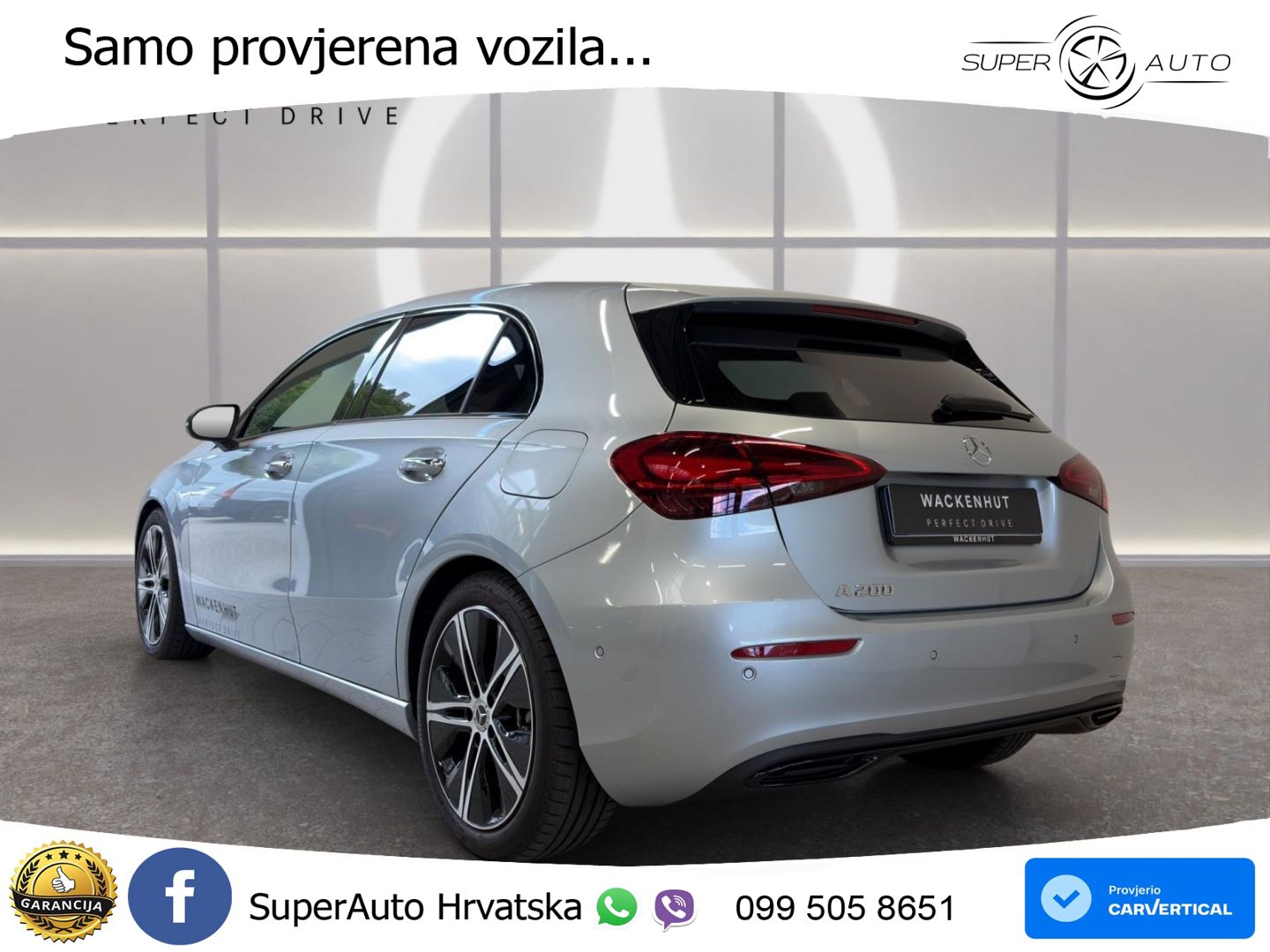 Mercedes-Benz A 200 7G-DCT LED+GR SJED+ACC