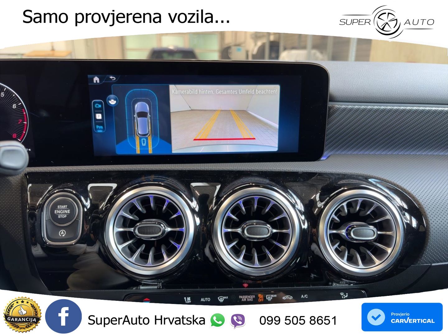 Mercedes-Benz A 200 7G-DCT LED+GR SJED+ACC