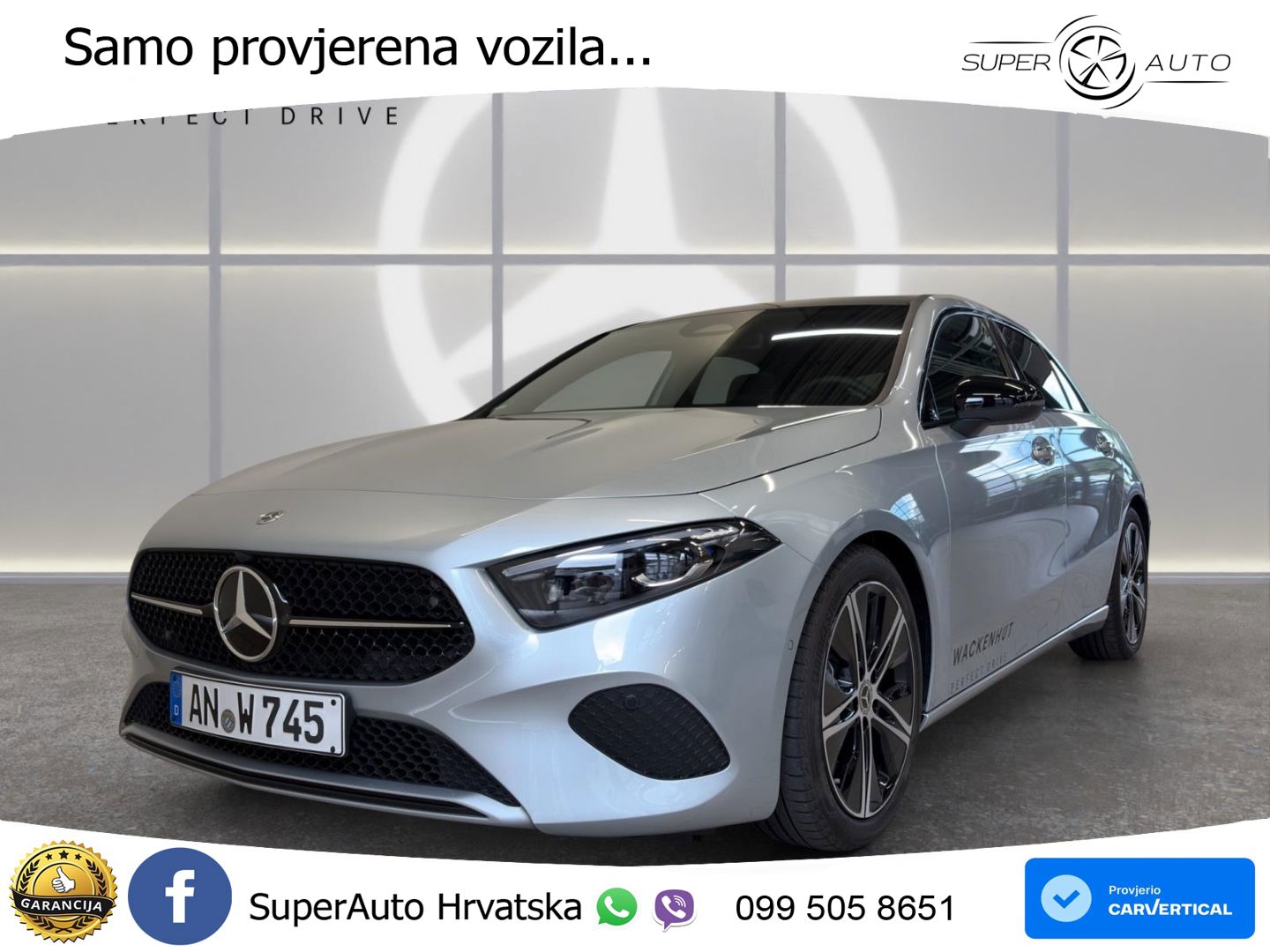 Mercedes-Benz A 200 7G-DCT LED+GR SJED+ACC