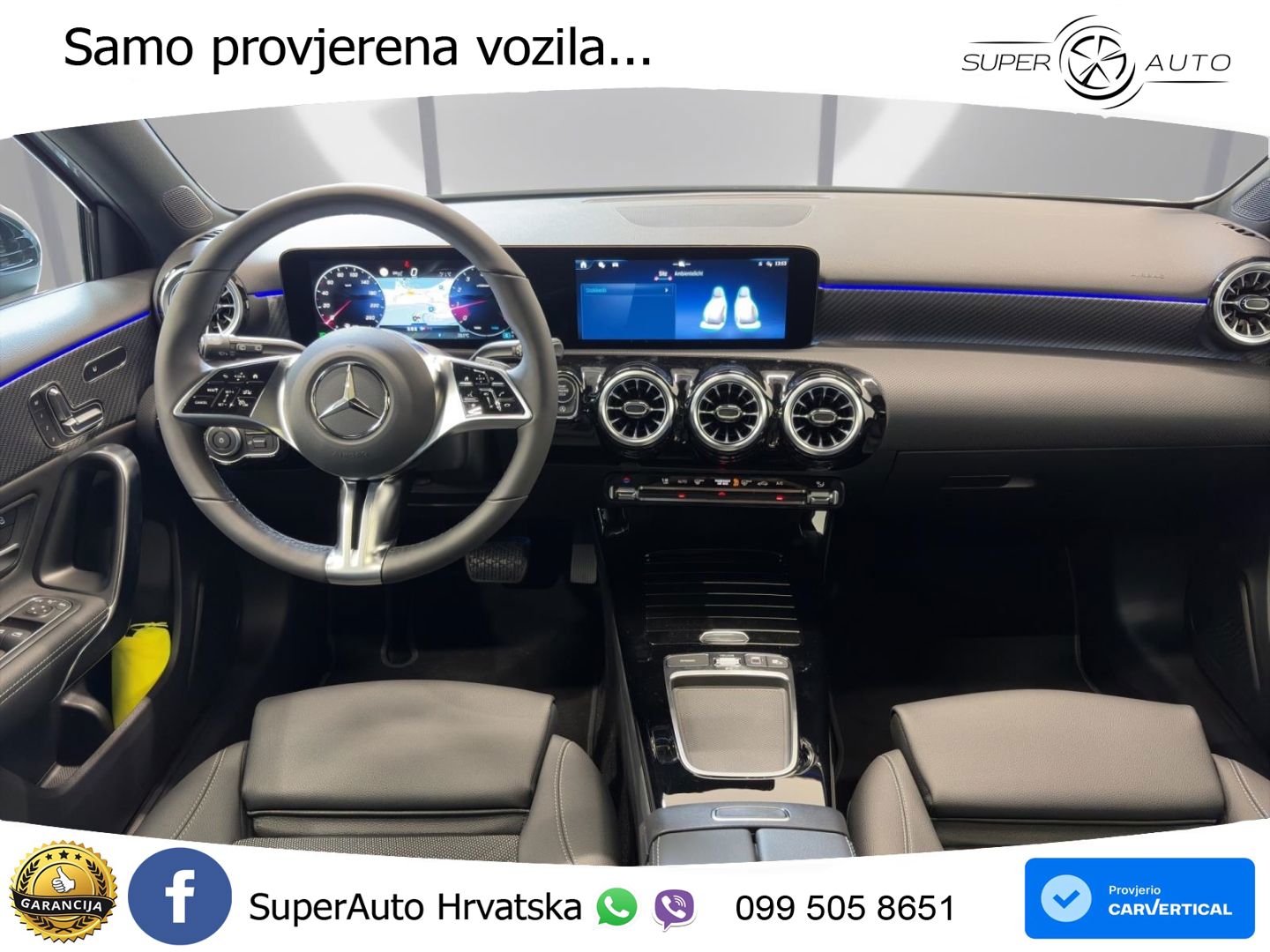 Mercedes-Benz A 200 7G-DCT LED+GR SJED+ACC