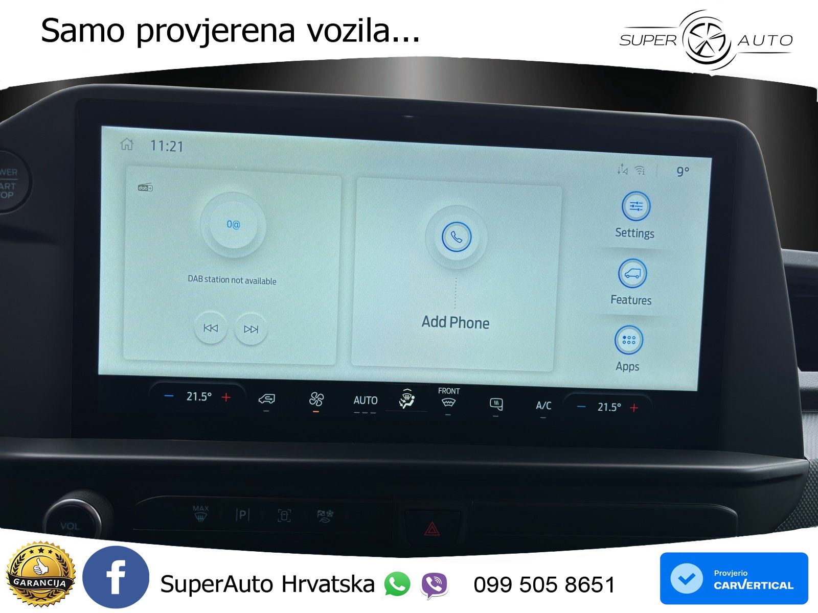 Ford Transit Custom Trend Laderaum Paket PDC Klima 136 KS