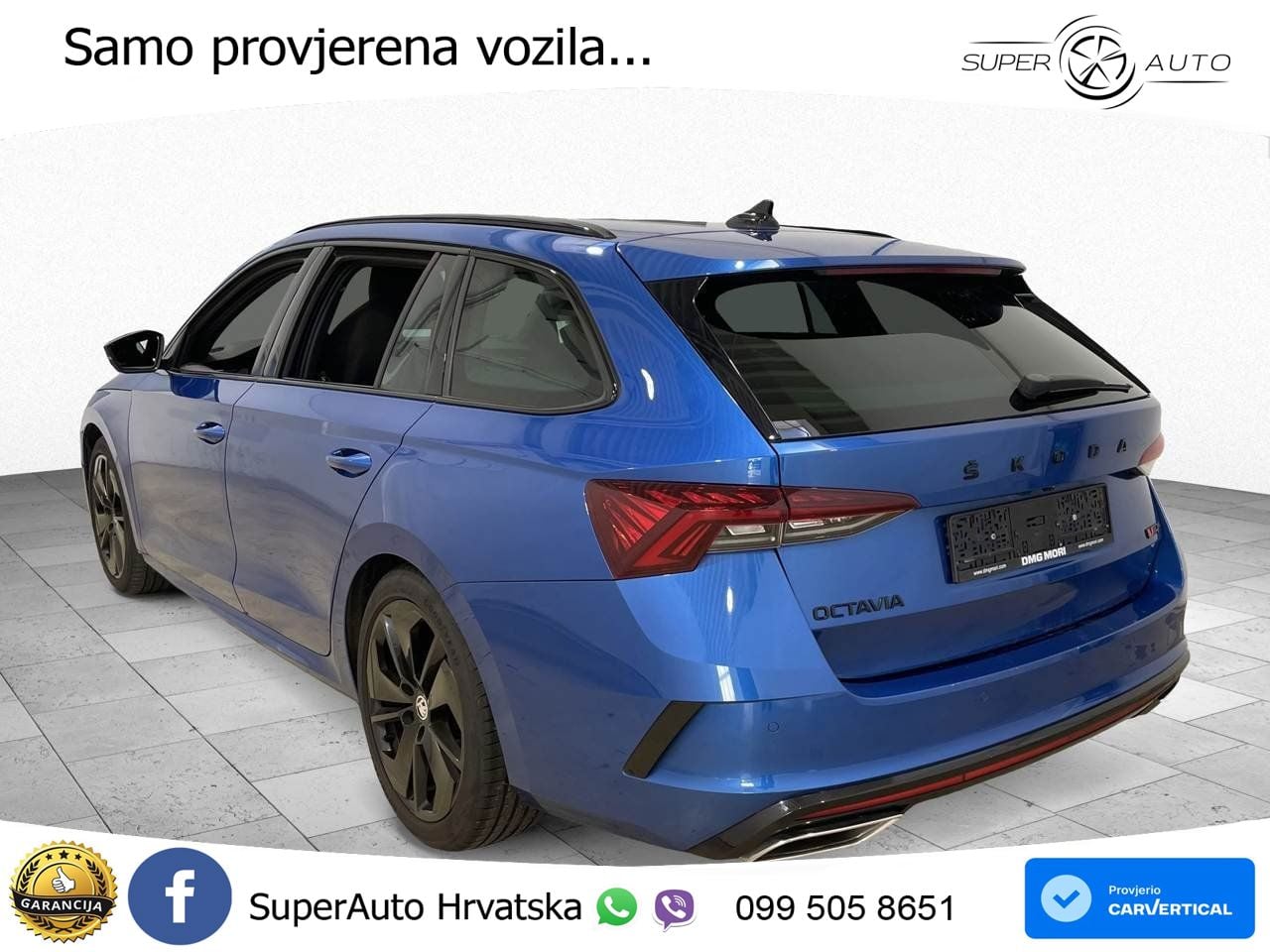 Škoda Octavia Combi RS 2.0 TDI (200 KS) DSG