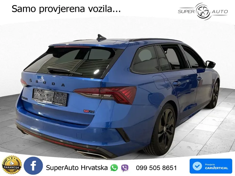 Škoda Octavia Combi RS 2.0 TDI (200 KS) DSG