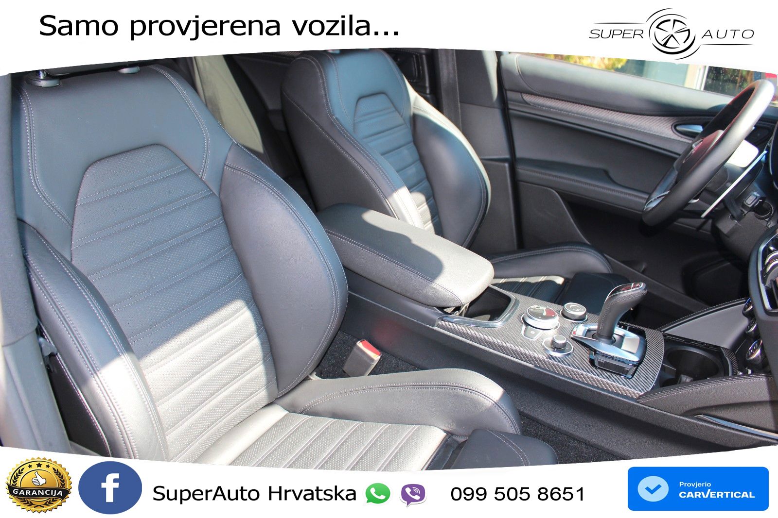 Alfa Romeo Stelvio Quadrifoglio 2.9 V6 Bi-Turbo (520 KS) Q4 Automatic LED+GR SJED+ACC