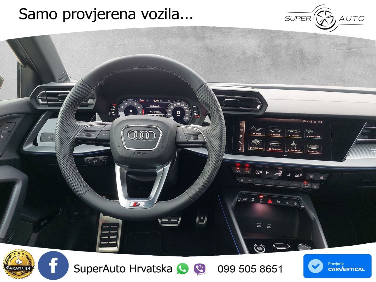 Audi A3 35 TFSI (150 KS) S tronic S line LED+ACC