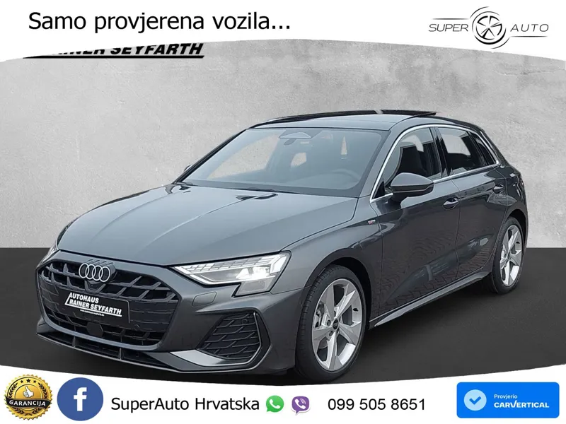 Audi A3 35 TFSI (150 KS) S tronic S line LED+ACC