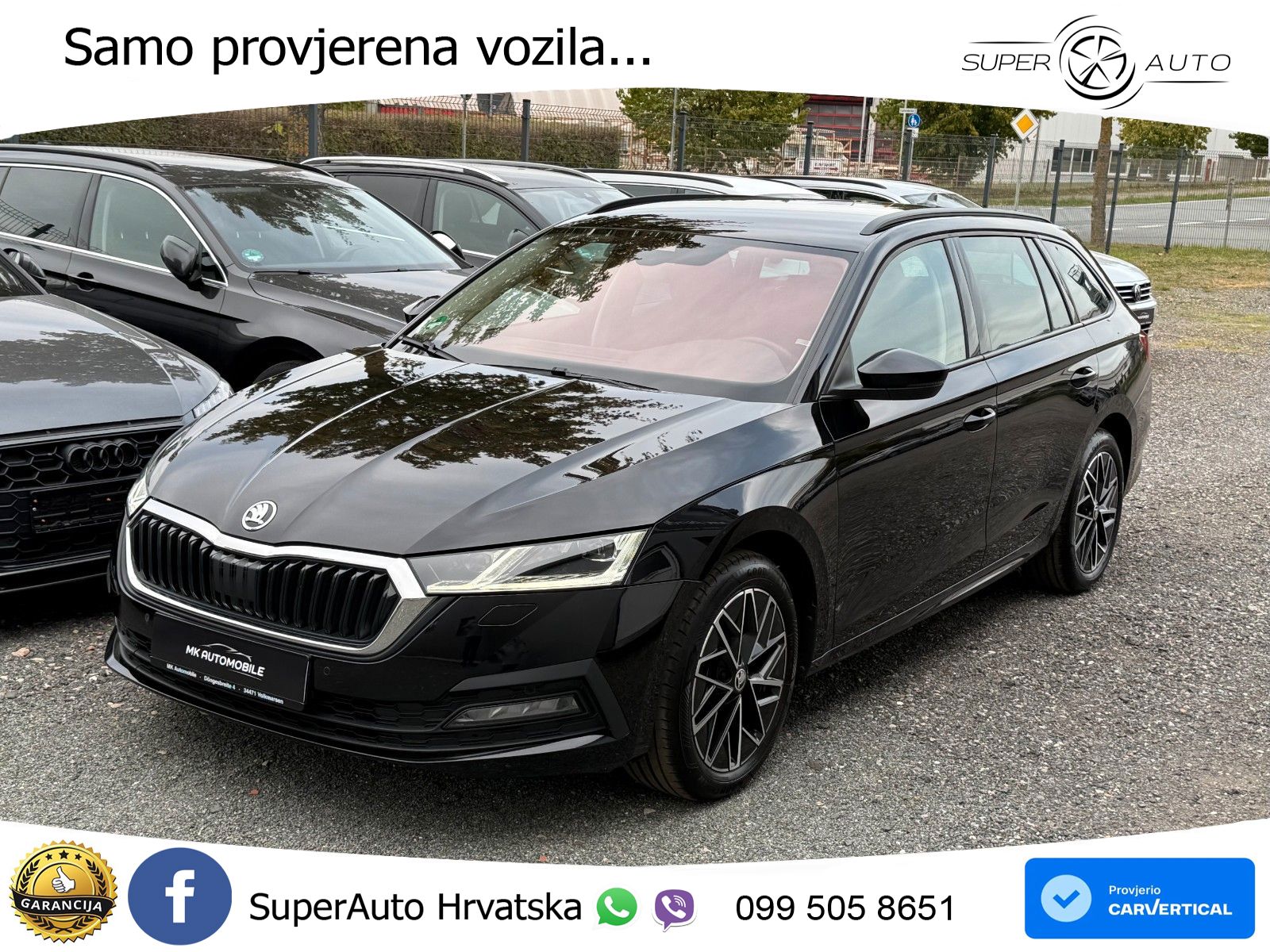Škoda Octavia Combi 2.0 TDI (150 KS) DSG LED+GR SJED+ACC