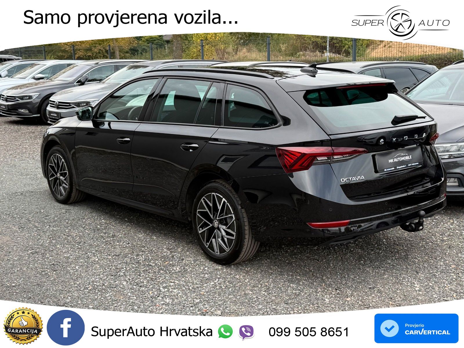 Škoda Octavia Combi 2.0 TDI (150 KS) DSG LED+GR SJED+ACC