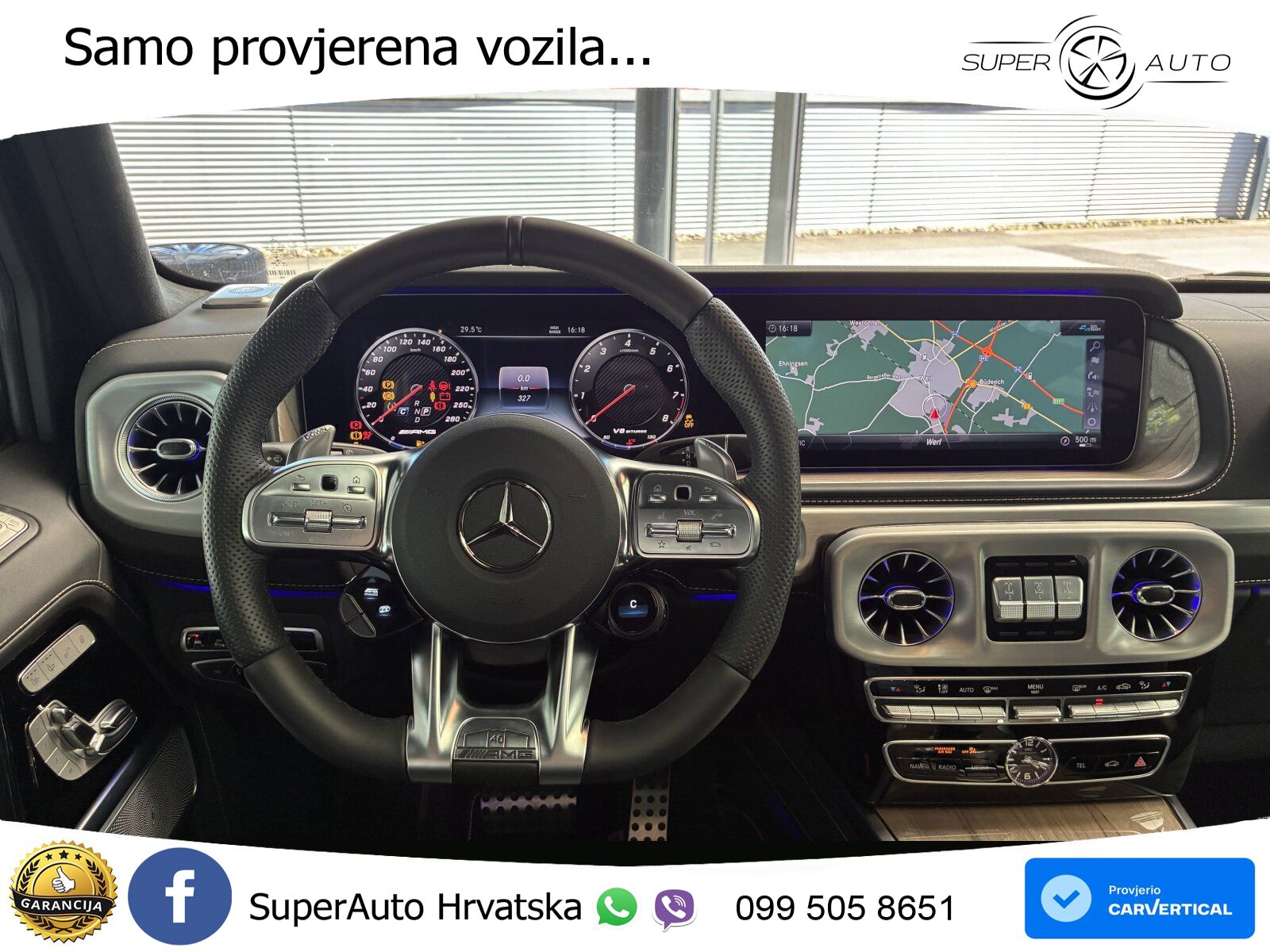 Mercedes AMG G 63 Long V8 (585 KS) 4MATIC 9G-TRONIC AMG SPEEDSHIFT PLUS Manufaktur