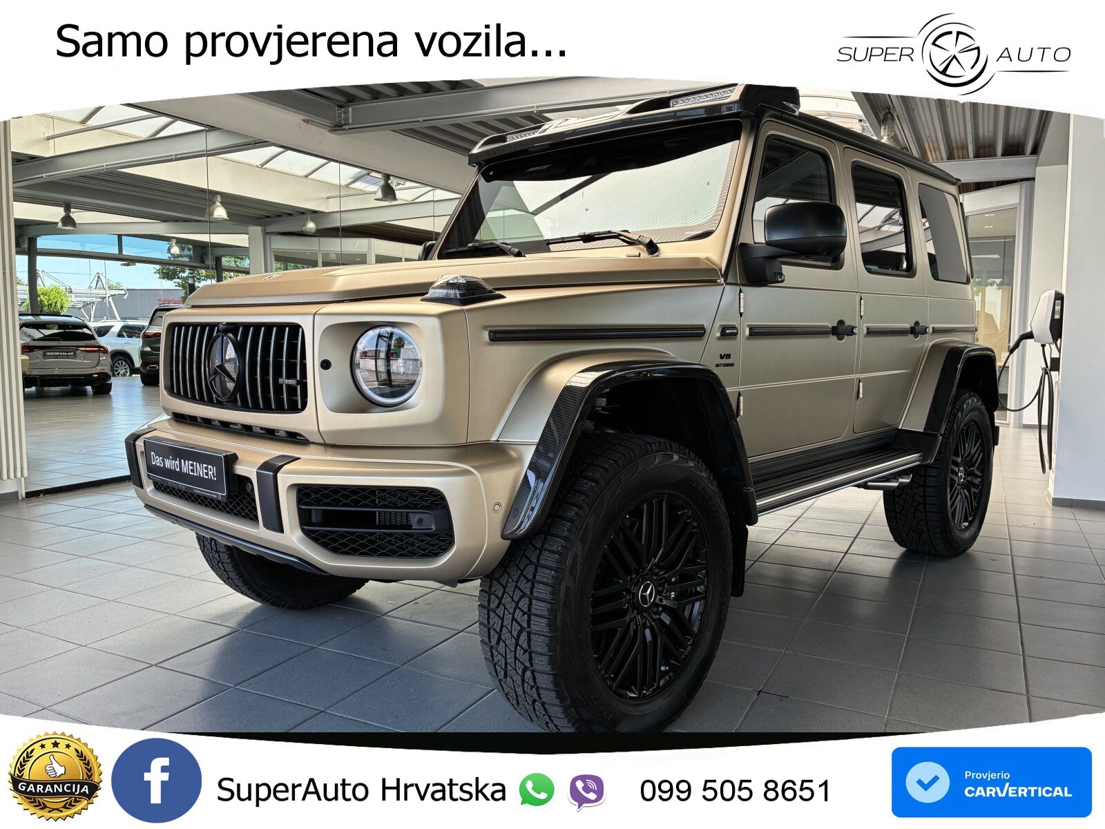 Mercedes AMG G 63 Long V8 (585 KS) 4MATIC 9G-TRONIC AMG SPEEDSHIFT PLUS Manufaktur