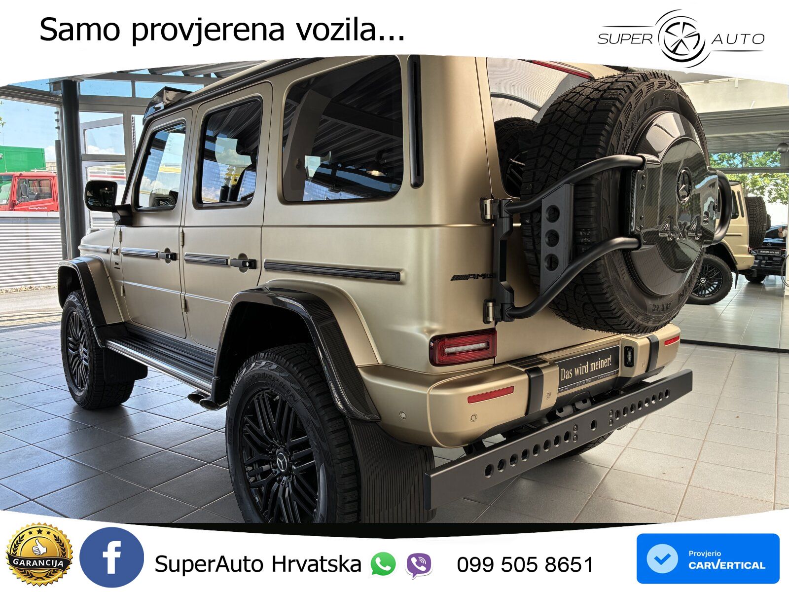 Mercedes AMG G 63 Long V8 (585 KS) 4MATIC 9G-TRONIC AMG SPEEDSHIFT PLUS Manufaktur