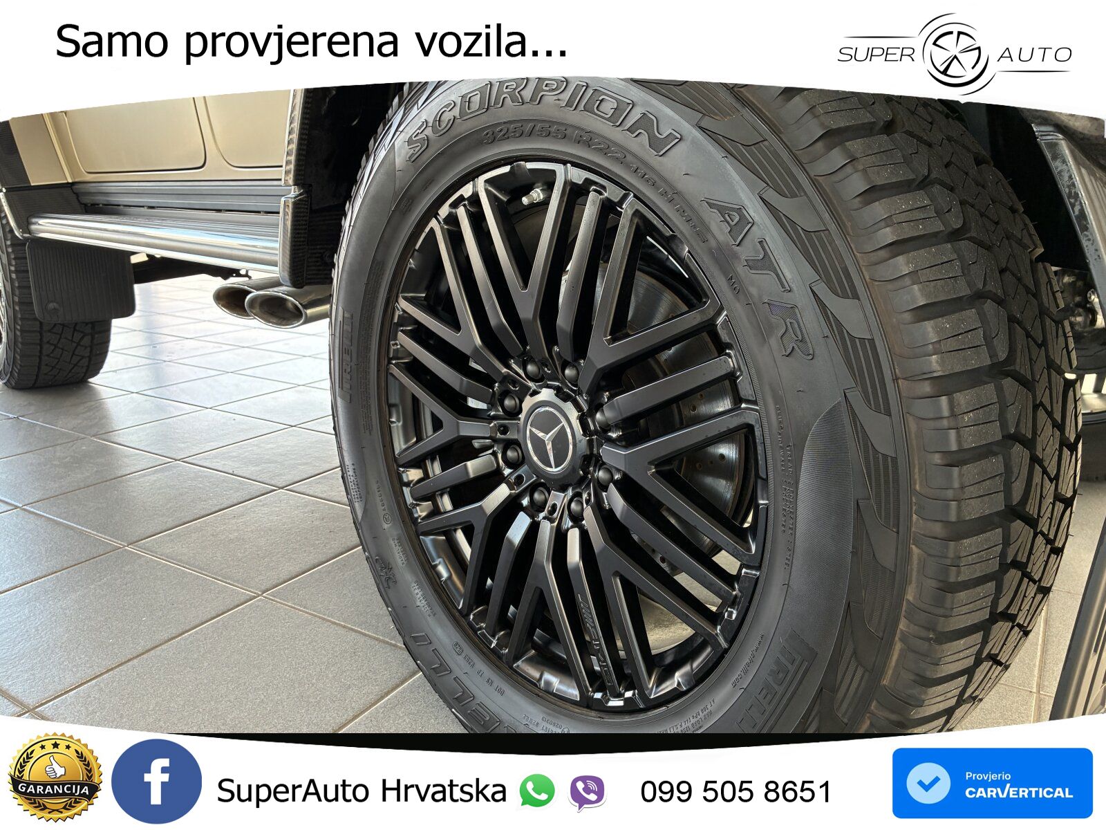 Mercedes AMG G 63 Long V8 (585 KS) 4MATIC 9G-TRONIC AMG SPEEDSHIFT PLUS Manufaktur