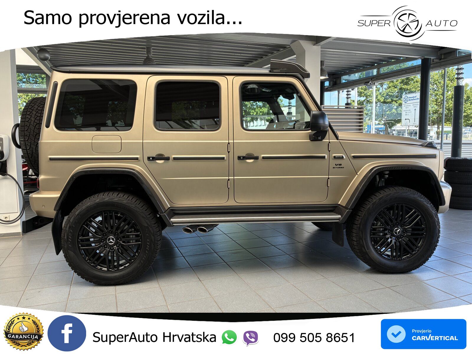 Mercedes AMG G 63 Long V8 (585 KS) 4MATIC 9G-TRONIC AMG SPEEDSHIFT PLUS Manufaktur